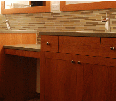 Sleek and Simple Modern Bath